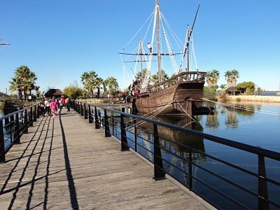 Excursión al muelle de las carabelas