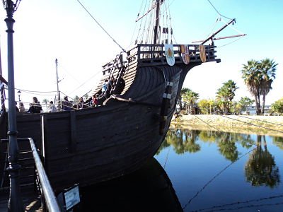 Excursión al muelle de las carabelas