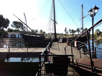 Excursión al muelle de las carabelas