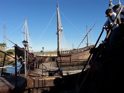 Excursión al muelle de las carabelas