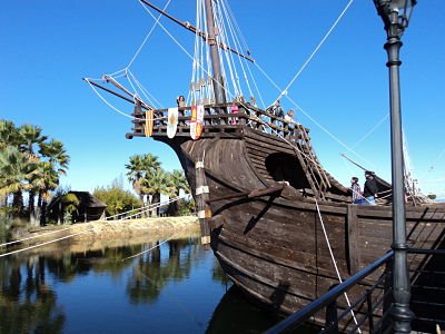 Excursión al muelle de las carabelas