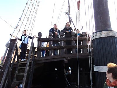 Excursión al muelle de las carabelas