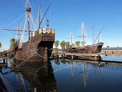 Excursión al muelle de las carabelas